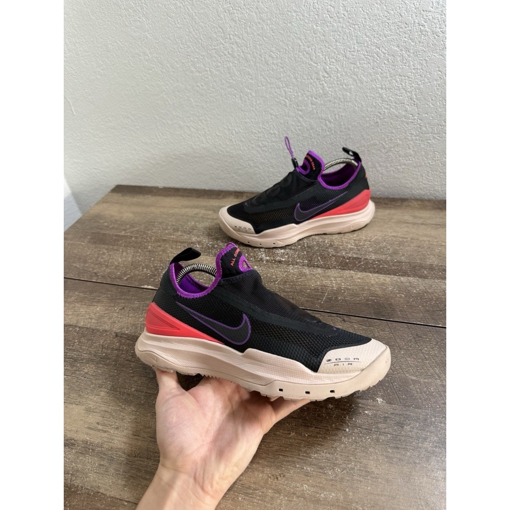 Men's Nike ACG Zoom Air AO Black Laser Crimson 2020 Size 7  (CT2898-001) Shoes